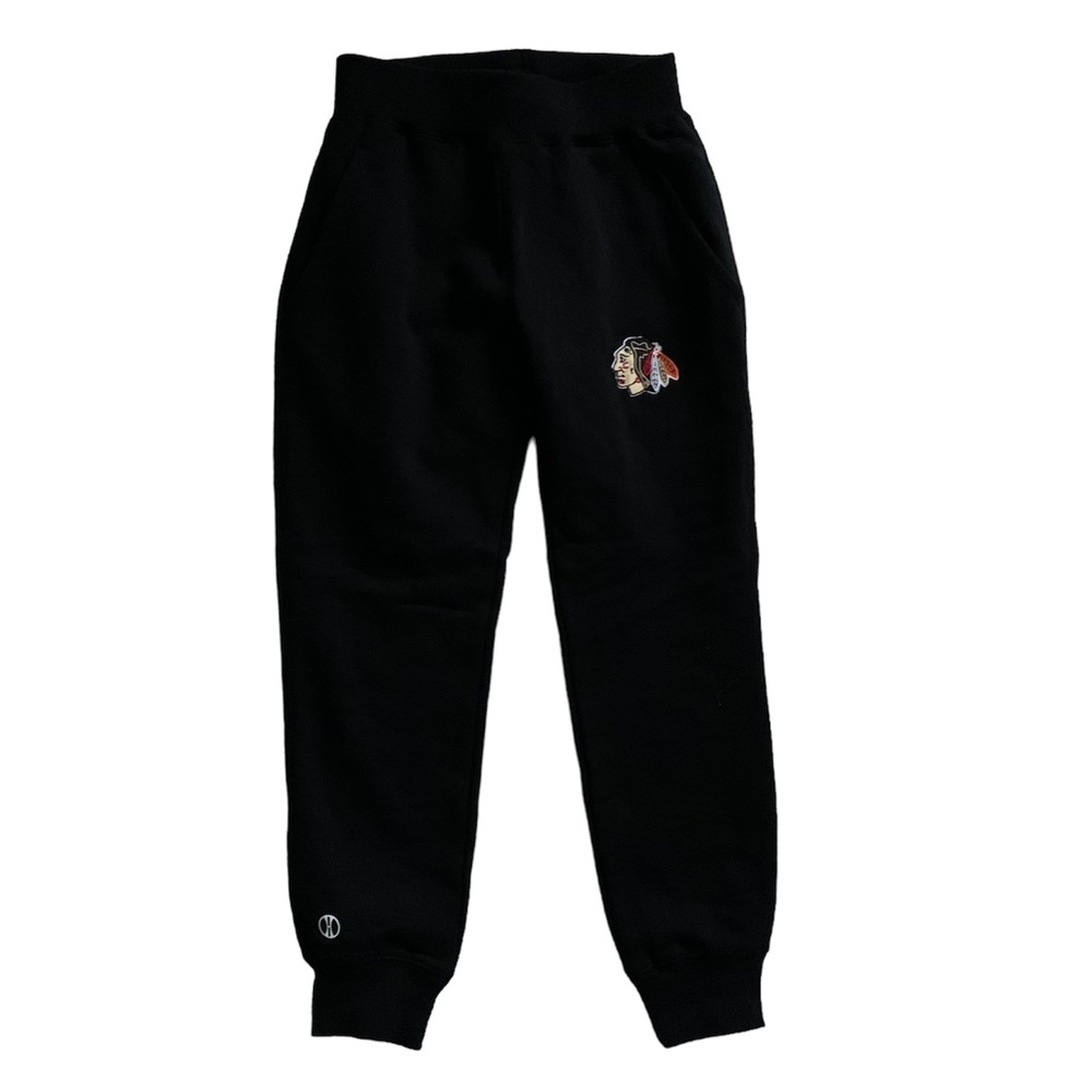 Blackhawks Embroidered Joggers NWOT